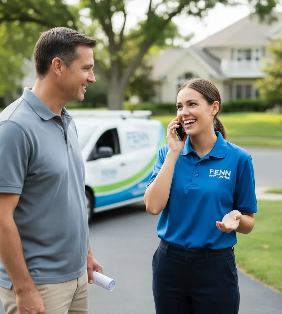 Fenn Pest Control customer support in Jemison